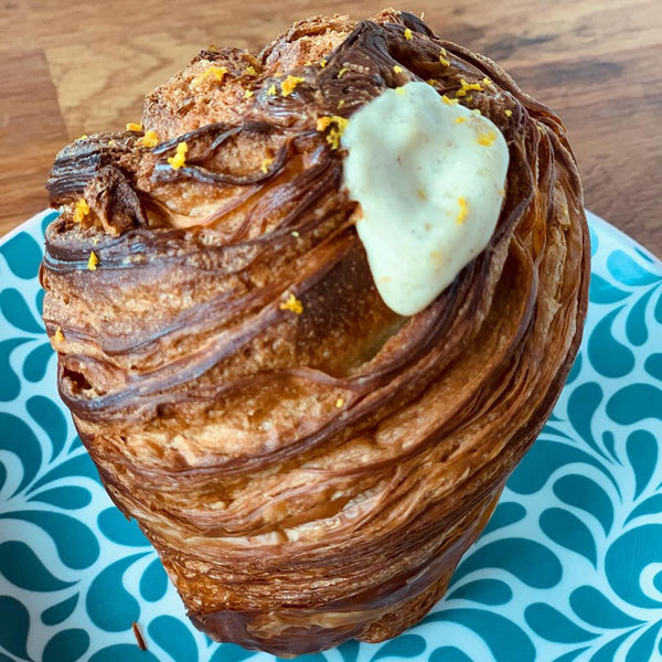 Orange Cardamom Cruffins